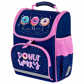 {{photo.Alt || photo.Description || 'Ранец ПИФАГОР BASIC, 1 отделение, 3 кармана, эргономичная спинка, &quot;Comic donuts&quot;, 35х28х18 см, 273137'}}