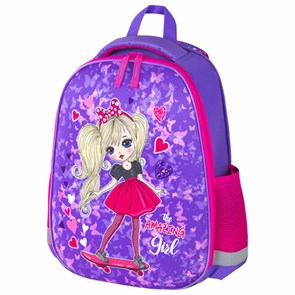 {{photo.Alt || photo.Description || 'Ранец ПИФАГОР EVA BASIC, 1 отделение, эргономичная спинка, &quot;Amazing girl&quot;, 39х30х16 см, 271377'}}