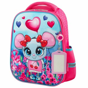 {{photo.Alt || photo.Description || 'Ранец ЮНЛАНДИЯ LIGHT, 2 отделения, &quot;Pretty mouse&quot;, 3D панель, 38х29х16 см, 270606'}}