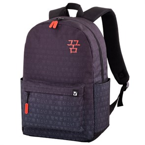 {{photo.Alt || photo.Description || 'Рюкзак BRAUBERG ENERGETIC универсальный, эргономичный, &quot;Korean&quot;, черный, 43х30х16 см, 270795'}}