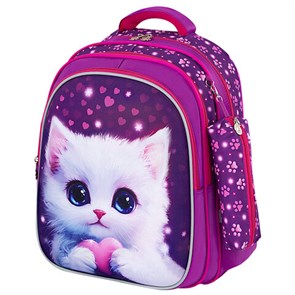 {{photo.Alt || photo.Description || 'Рюкзак BRAUBERG KIDS MIND с пеналом в комплекте, 2 отделения, &quot;Humble Cat&quot;, 40х28х18 см, 273176'}}