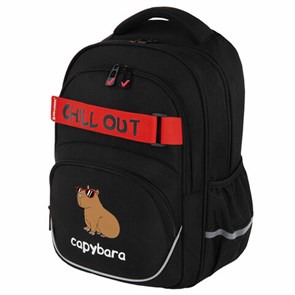 {{photo.Alt || photo.Description || 'Рюкзак BRAUBERG MOTION, 2 отделения, 3 кармана, &quot;Calm capy&quot;, СВЕТЯЩИЙСЯ, 41х28х17 см, 272032'}}