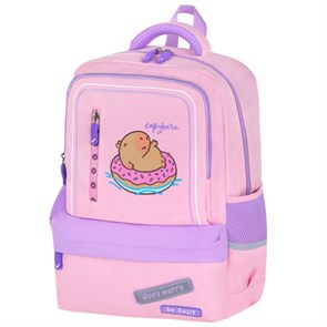 {{photo.Alt || photo.Description || 'Рюкзак BRAUBERG STAR, 1 отделение, 5 карманов, &quot;Capybara&quot;, розовый, 40x29x13 см, 272062'}}