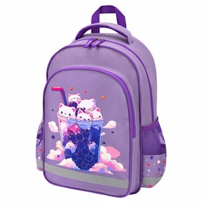 {{photo.Alt || photo.Description || 'Рюкзак ПИФАГОР SCHOOL, 1 отделение, 3 кармана, &quot;Bubble tea&quot;, 38x28х14 см, 273164'}}