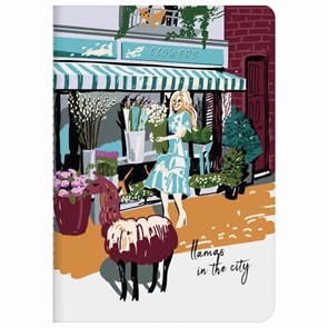 {{photo.Alt || photo.Description || 'Тетрадь 40 л. в клетку обложка SoftTouch, бежевая бумага 70 г/м2, сшивка, А5 (147х210 мм), ЛАМЫ, BRAUBERG, 403776'}}