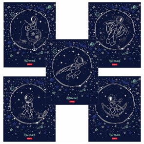 {{photo.Alt || photo.Description || 'Тетрадь А5 48 л. HATBER скоба, клетка, матовая ламинация, 3D, &quot;Астронавт&quot; (5 видов в спайке), 48Т5лофВ1'}}