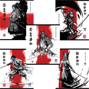 {{photo.Alt || photo.Description || 'Тетрадь А5 48 л., ПЗБМ, скоба, клетка, TWIN-лак, &quot;Самурай&quot;, (5 видов), 24109'}}