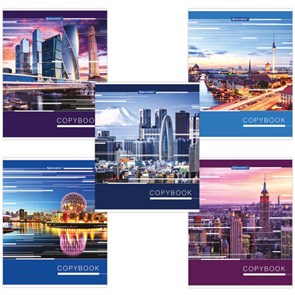 {{photo.Alt || photo.Description || 'Тетрадь А5, 48 л., BRAUBERG скоба, клетка, металлизированный картон, ГОРОДА МИРА, 403044'}}