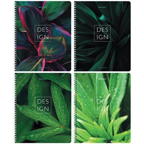 {{photo.Alt || photo.Description || 'Тетрадь А5 120 л. BRAUBERG, гребень, клетка, глянцевая ламинация, &quot;Растения&quot; (микс в спайке), 404448'}}