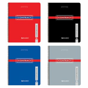 {{photo.Alt || photo.Description || 'Тетрадь А5, 96 л., BRAUBERG, гребень, клетка, обложка картон, &quot;CONTRACT&quot;, 400527'}}