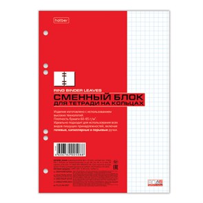 {{photo.Alt || photo.Description || 'Сменный блок к тетради на кольцах, А5, 80 л., HATBER, &quot;Белый&quot;, 011909, 80СБ5B1_02449'}}