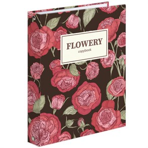 {{photo.Alt || photo.Description || 'Тетрадь на кольцах А5 (175х215 мм), 160 листов, твердый картон, клетка, BRAUBERG, Flowers, 404090'}}