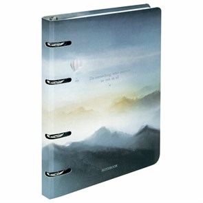 {{photo.Alt || photo.Description || 'Тетрадь на кольцах А5 160х212 мм, 120 листов, картон, матовая ламинация, клетка, BRAUBERG, &quot;В горах&quot;, 404724'}}