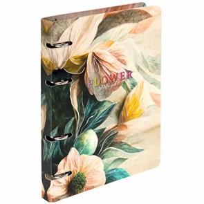 {{photo.Alt || photo.Description || 'Тетрадь на кольцах А5 160х212 мм, 120 листов, картон, фольга, клетка, BRAUBERG, &quot;Delicate flowers&quot;, 404737'}}