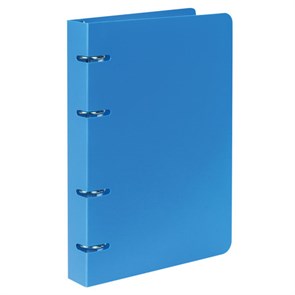 {{photo.Alt || photo.Description || 'Тетрадь на кольцах А5 160х215 мм, 80 л., пластик, клетка, BRAUBERG, &quot;Голубой&quot;, 403251'}}