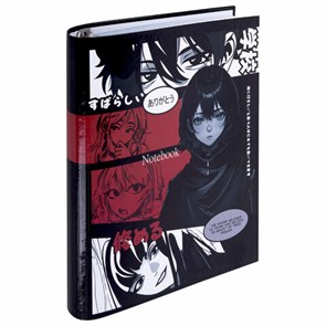 {{photo.Alt || photo.Description || 'Тетрадь на кольцах А5 175х215 мм, 120 листов, твердый картон, клетка, BRAUBERG, &quot;Anime Manga&quot;, 404715'}}