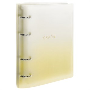 {{photo.Alt || photo.Description || 'Тетрадь на кольцах А5 175х220 мм, 120 л., пластик, с разделителями, BRAUBERG, Желтый, 404628'}}