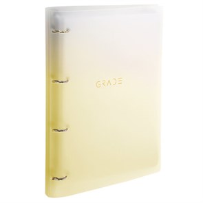 {{photo.Alt || photo.Description || 'Тетрадь на кольцах БОЛЬШАЯ 305х235 мм А4, 120 л., пластик, с разделителями, BRAUBERG, Желтый, 404624'}}