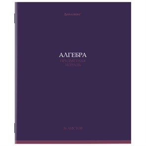 {{photo.Alt || photo.Description || 'Тетрадь предметная &quot;КОЛОР&quot; 36 л., обложка мелованная бумага, АЛГЕБРА, клетка, BRAUBERG, 405069'}}