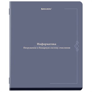 {{photo.Alt || photo.Description || 'Тетрадь предметная VINTAGE 48 л., SoftTouch, ИНФОРМАТИКА, клетка, подсказ, BRAUBERG, 405154'}}