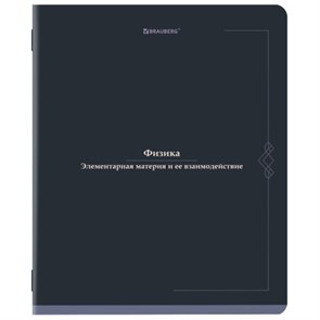 {{photo.Alt || photo.Description || 'Тетрадь предметная VINTAGE 48 л., SoftTouch, ФИЗИКА, клетка, подсказ, BRAUBERG, 405158'}}