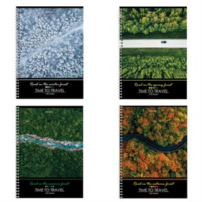 {{photo.Alt || photo.Description || 'Тетрадь А4, 120 л., BRAUBERG гребень, клетка, обложка картон, &quot;Seasons&quot;, 404071'}}