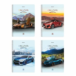 {{photo.Alt || photo.Description || 'Тетрадь А4, 80 л., BRAUBERG, гребень, клетка, обложка картон, Discover, 404050'}}