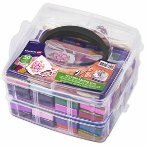 {{photo.Alt || photo.Description || 'Глина полимерная запекаемая, НАБОР 50 штук (42 цвета) по 20 г, с аксессуарами в кейсе, BRAUBERG ART, 271166'}}