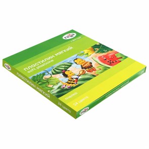 {{photo.Alt || photo.Description || 'Пластилин восковой ГАММА &quot;Пчелка&quot;, 24 цвета, 360 г, со стеком, картонная упаковка, 190820201'}}