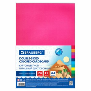 {{photo.Alt || photo.Description || 'Картон цветной А4 2-сторонний МЕЛОВАННЫЙ, 24 листа, 12 цветов, BRAUBERG, 200х290 мм, 115167'}}