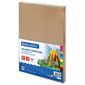 {{photo.Alt || photo.Description || 'Картон цветной А4 немелованный, 80 листов, 10 цветов, в коробке, BRAUBERG, 200х290 мм, 113560'}}