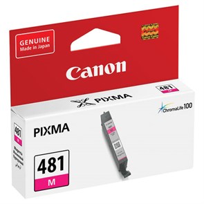 {{photo.Alt || photo.Description || 'Картридж струйный CANON (CLI-481M) для PIXMA TS704 / TS6140, пурпурный, ресурс 236 страниц, оригинальный, 2099C001'}}