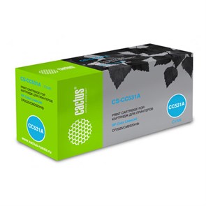 {{photo.Alt || photo.Description || 'Картридж лазерный CACTUS (CS-CC531A) для HP ColorLaserJet CP2025/CM2320, голубой, ресурс 2800 страниц'}}