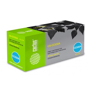 {{photo.Alt || photo.Description || 'Картридж лазерный CACTUS (CS-CC532A) для HP ColorLaserJet CP2025/CM2320, желтый, ресурс 2800 страниц'}}