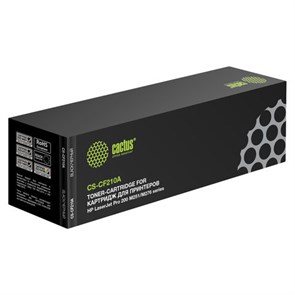 {{photo.Alt || photo.Description || 'Картридж лазерный CACTUS (CS-CF210A) для HP LaserJet Pro 200 M276n/M276nw, черный, ресурс 1600 стр.'}}