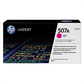 {{photo.Alt || photo.Description || 'Картридж лазерный HP (CE403A) LaserJet Pro M570dn/M570dw, №507A, пурпурный, оригинальный, ресурс 6000 страниц'}}