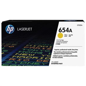 Картридж лазерный HP (CF332A) LaserJet M651n/M651dn/M651xh, №654A, желтый, оригинальный, ресурс 15000 страниц 361707