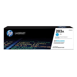{{photo.Alt || photo.Description || 'Картридж лазерный HP (CF541A) LaserJet Pro M254/M280/M281, №203A, голубой, оригинальный, ресурс 1300 страниц'}}
