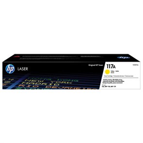 {{photo.Alt || photo.Description || 'Картридж лазерный HP (W2072A) для HP Color Laser 150a/nw/178nw/fnw, №117A, желтый, оригинальный, ресурс 700 страниц'}}