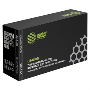 Картридж лазерный CACTUS (CS-D105L) для SAMSUNG ML-1910/SCX4600/4623F/FN, ресурс 2500 стр. 361784