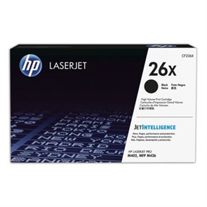 {{photo.Alt || photo.Description || 'Картридж лазерный HP (CF226X) LaserJet Pro M402d/n/dn/dw/426dw/fdw/fdn, №26X, оригинальный, увеличенный ресурс 9000 страниц'}}
