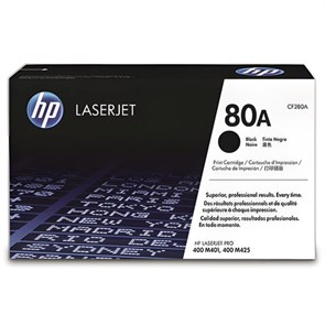{{photo.Alt || photo.Description || 'Картридж лазерный HP (CF280A) LaserJet Pro M401/M425, №80A, черный, оригинальный, ресурс 2700 страниц'}}