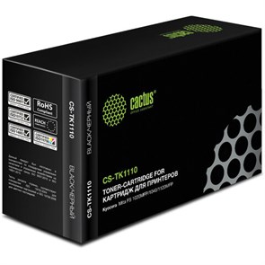Тонер-картридж CACTUS (CS-TK1110) для KYOCERA FS-1040/1020/1120, ресурс 2500 стр. 320775