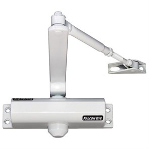 Доводчик FALCON EYE FE-B3W на дверь 45-65 кг, белый, 00-00110297 354277