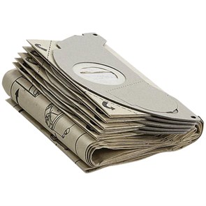 {{photo.Alt || photo.Description || 'Мешки для сбора пыли KARCHER, комплект 5 шт., бумажные, +1 микрофильтр, для пылесоса SE 5.100, 6.904-143.0'}}