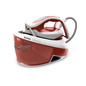 {{photo.Alt || photo.Description || 'Парогенератор TEFAL SV8110E0, 2800 Вт, 6.3 Бар, постоянная подача пара 120 г/мин, паровой удар 420 г/мин, 1.8 л, белый/красный, 1830008618'}}