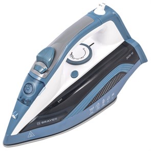 {{photo.Alt || photo.Description || 'Утюг BRAYER BR4002, 2400 Вт, керамическое покрытие, самоочистка, антикапля, антинакипь, голубой'}}