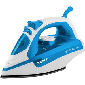 {{photo.Alt || photo.Description || 'Утюг SCARLETT SC-SI30P17, 2200 Вт, антипригарное покрытие, антинакипь, самоочистка, белый/синий'}}