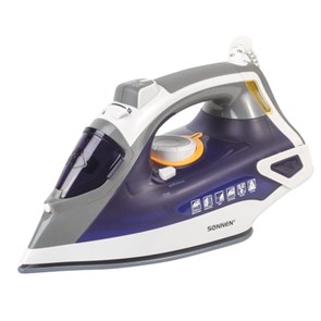 {{photo.Alt || photo.Description || 'Утюг SONNEN SI-240, 2600 Вт, керамическое покрытие, антикапля, антинакипь, фиолетовый, 453507'}}