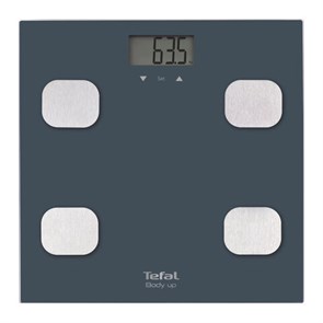 {{photo.Alt || photo.Description || 'Весы напольные TEFAL Body Up BM2520V0, электронные, максимальная нагрузка 150 кг, квадрат, стекло, серые, 2100111795'}}